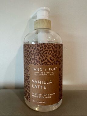 Sand+Fog Vanilla Latte Scented Hand Soap - 20oz